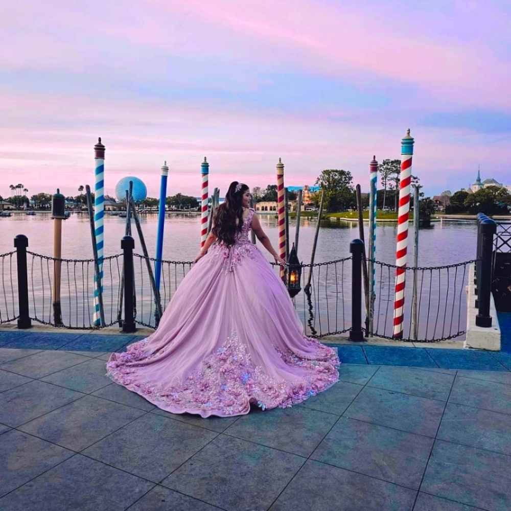Quinceañera dress sized for fittings of size 8-14